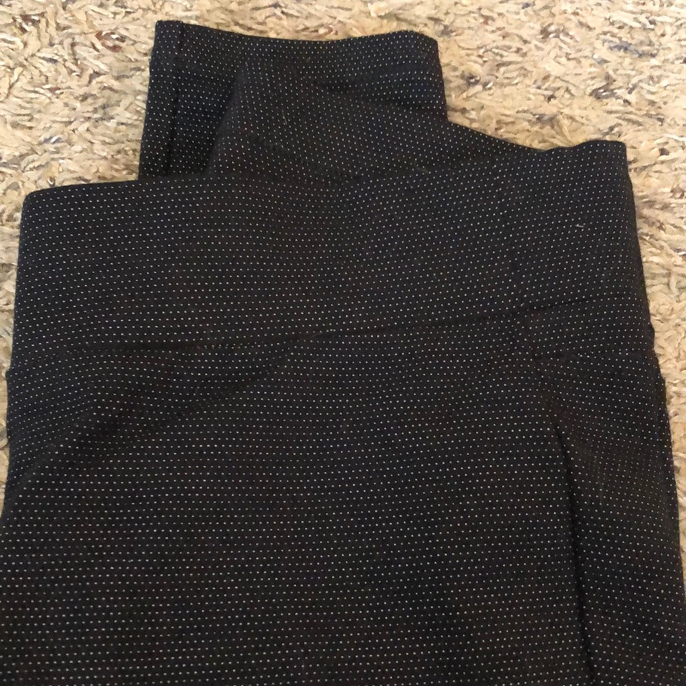 Loft black thick leggings